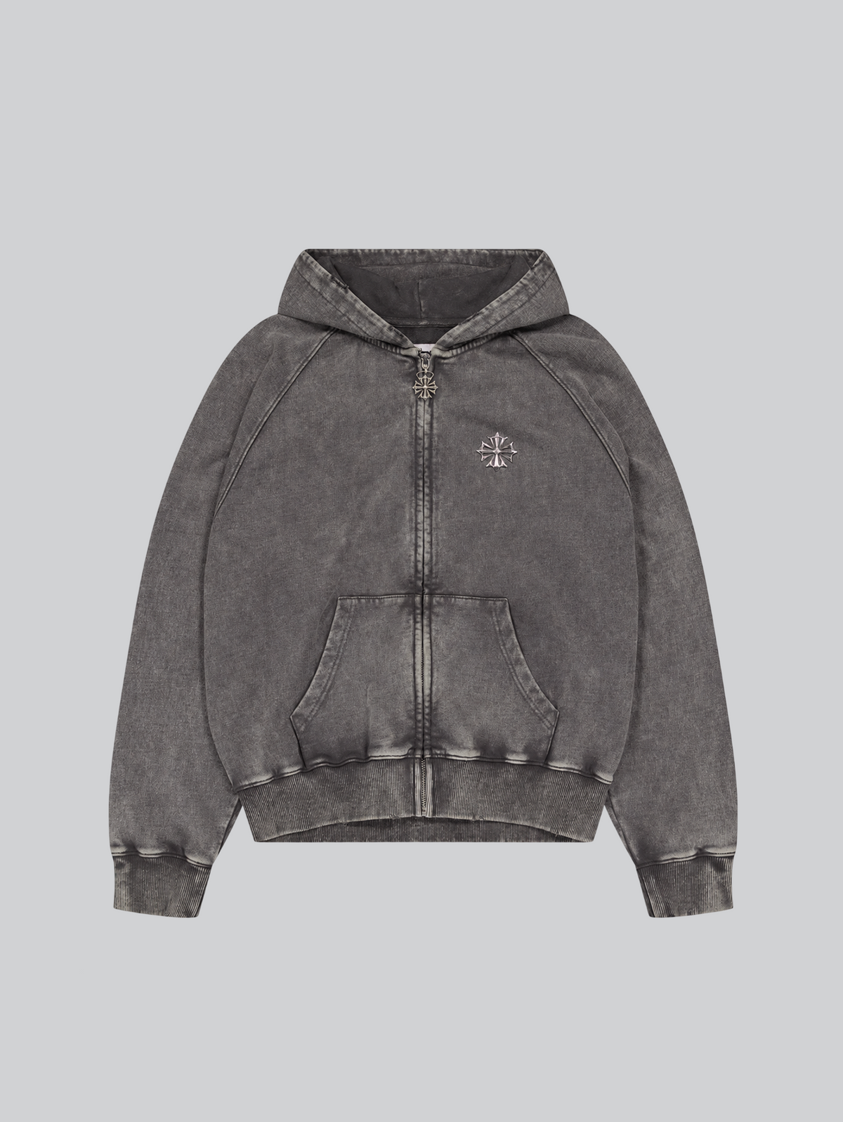 Relic Grey Zip Hoodie