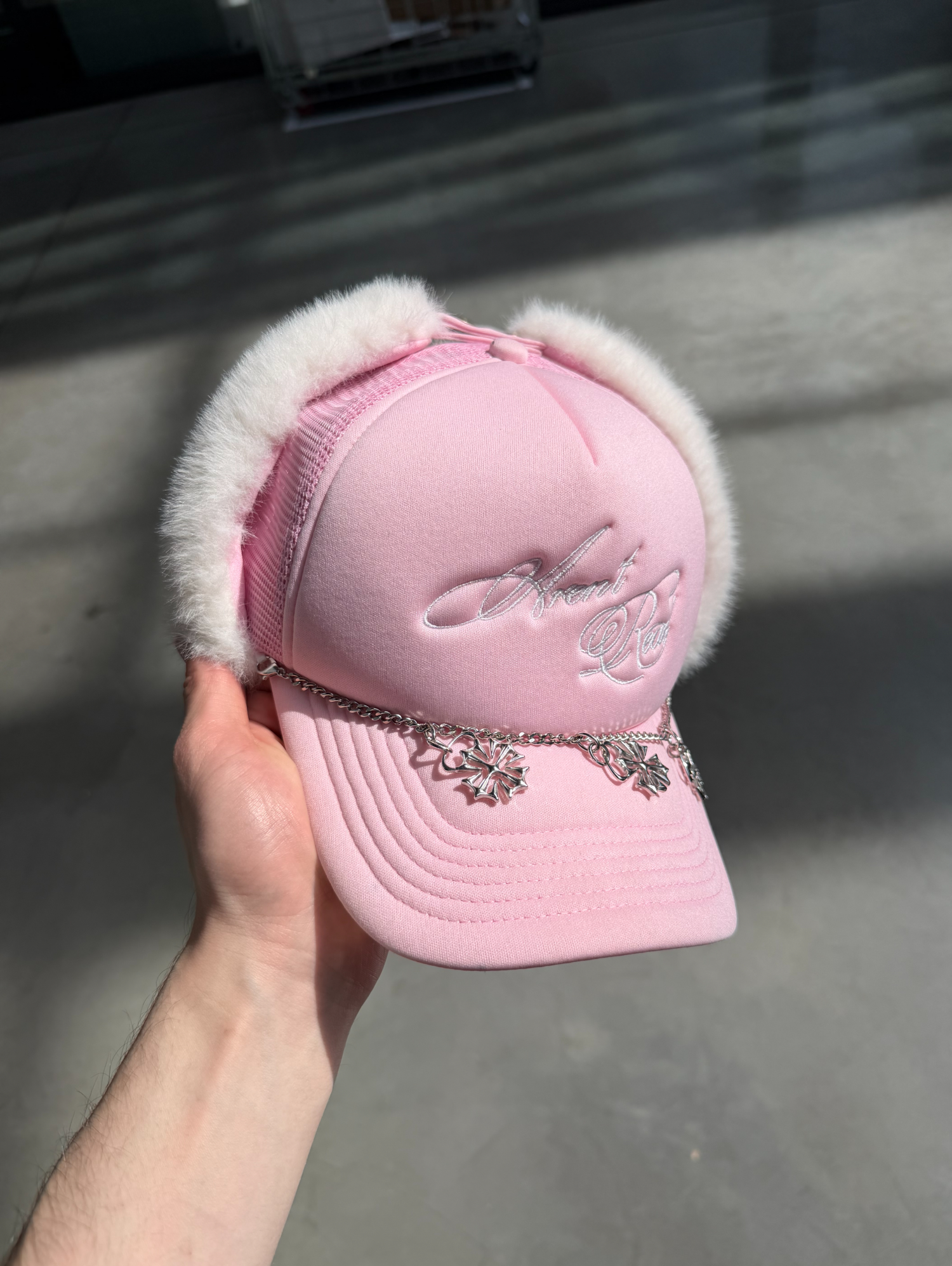 Casquette Chapka Pink