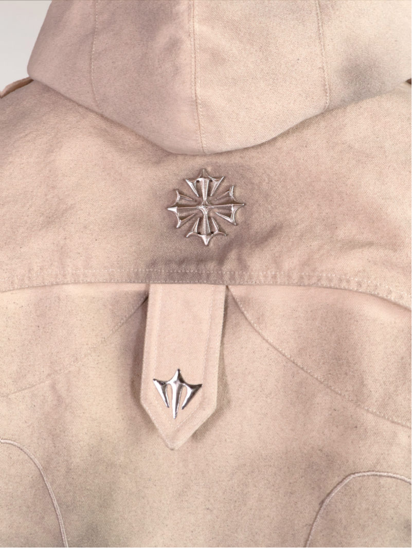 Forged Sand Denim Bomber